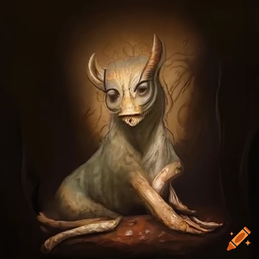 medieval-inspired creature art with unique styles