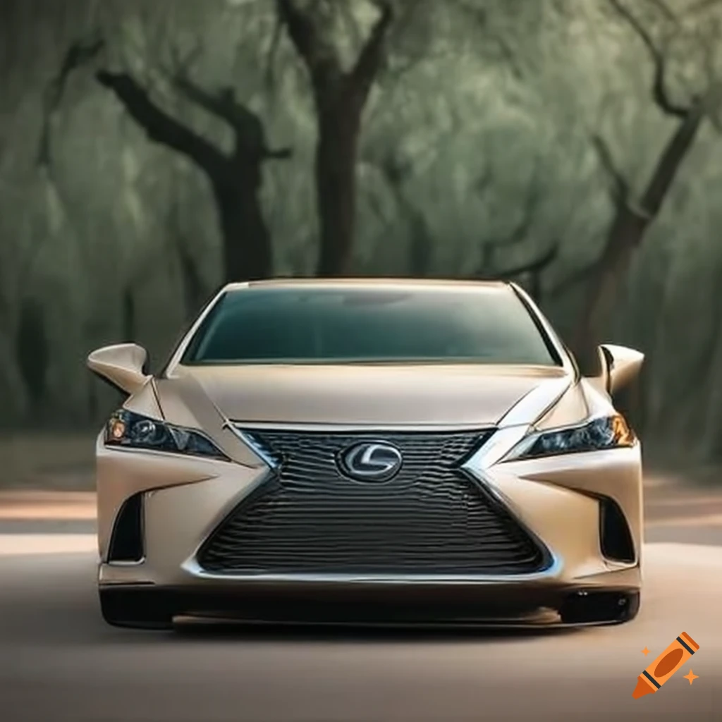 Elegant Lexus Es 350 In An Olive Grove