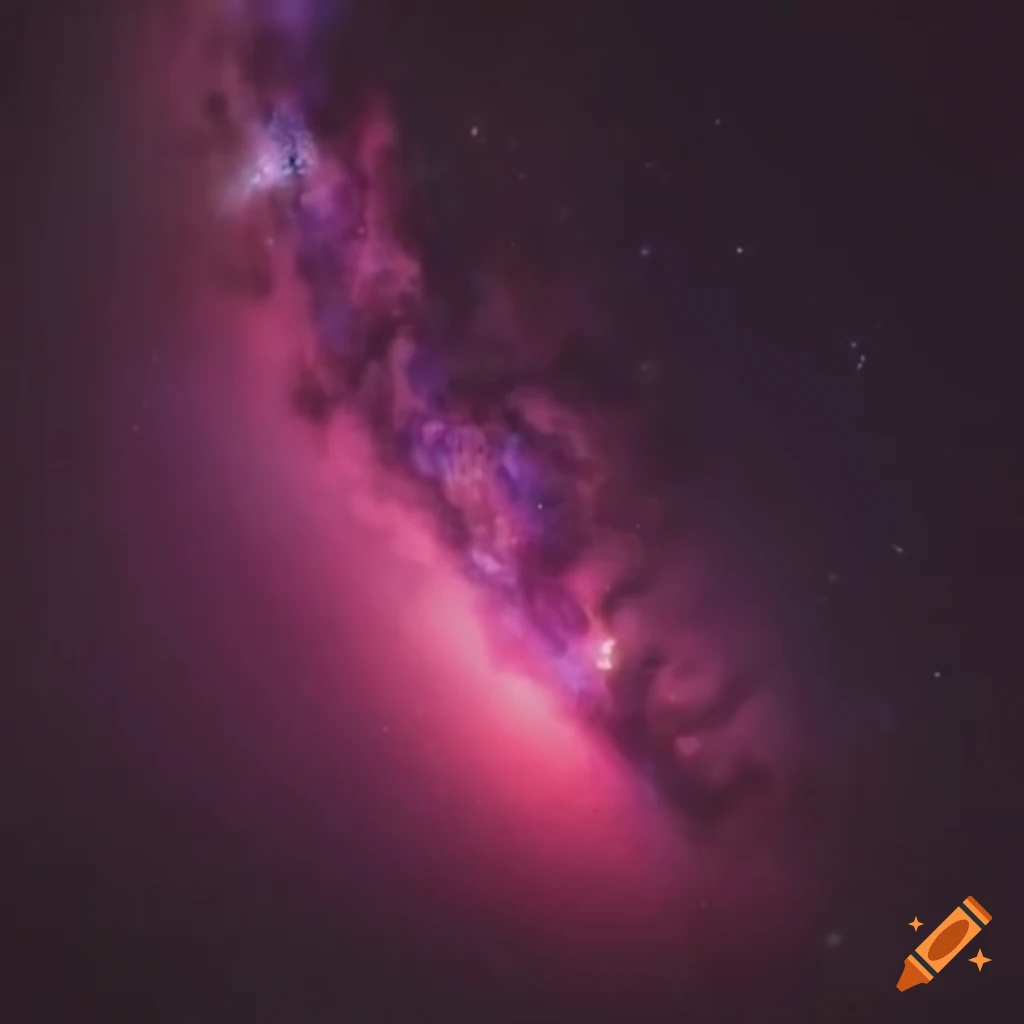 dark pink aesthetic in space