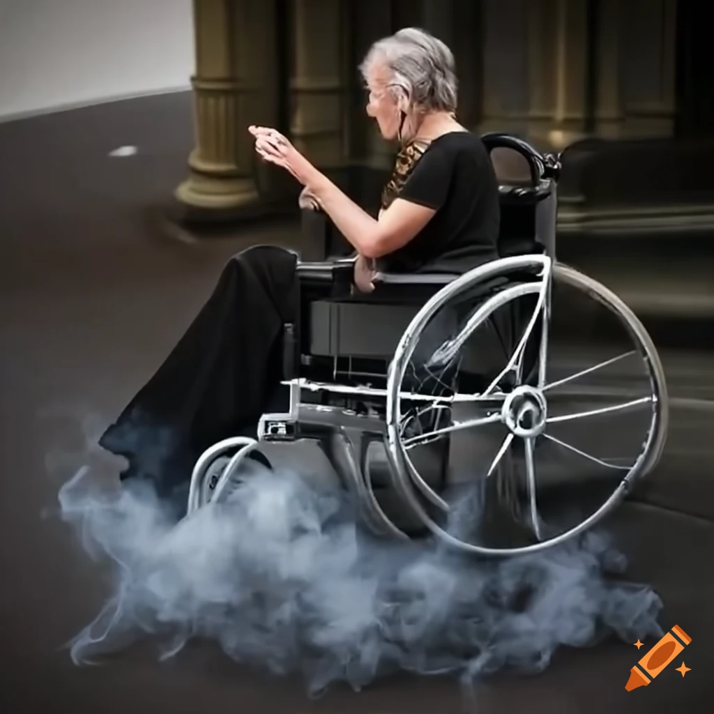image of a modified Mercedes wheelchair