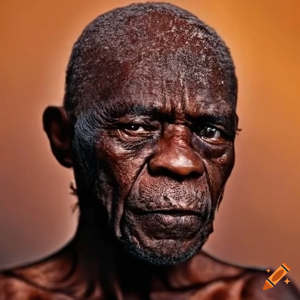 portrait of Gunder Basalt, inspired by Basalt rock