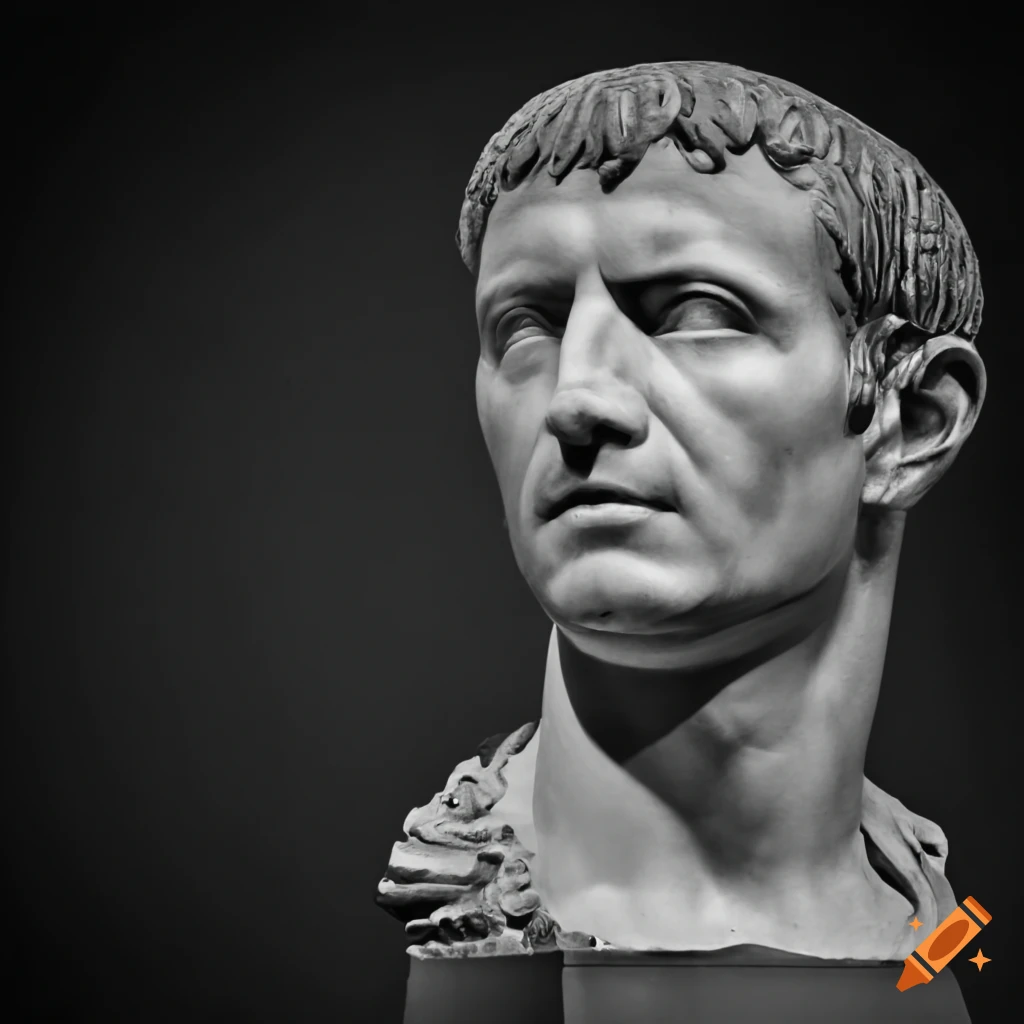 Portrait Of Brutus From Julius Caesar Play