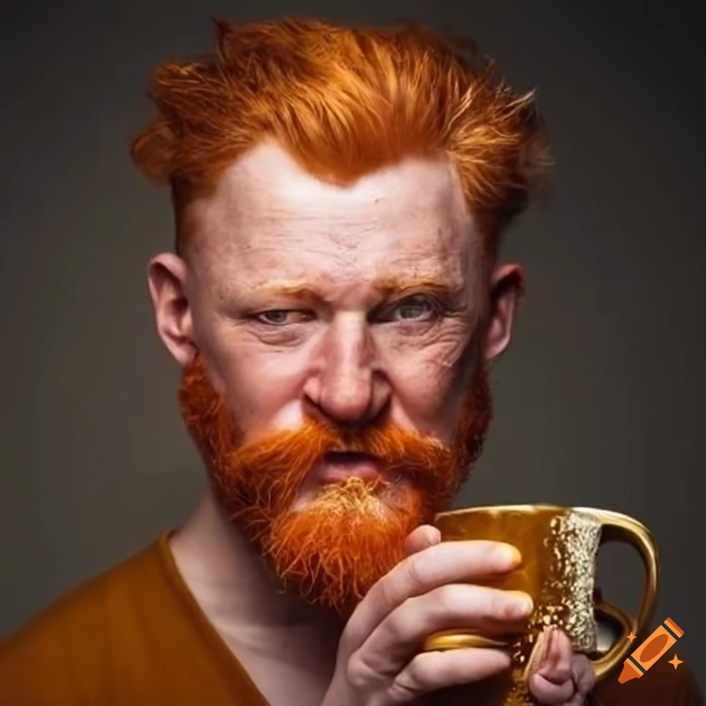 Man drinking yorkshire gold tea