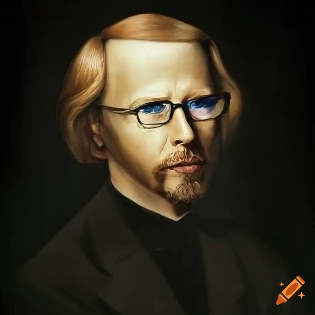 portrait of Björn Ulvaeus by Tamara de Lempicka