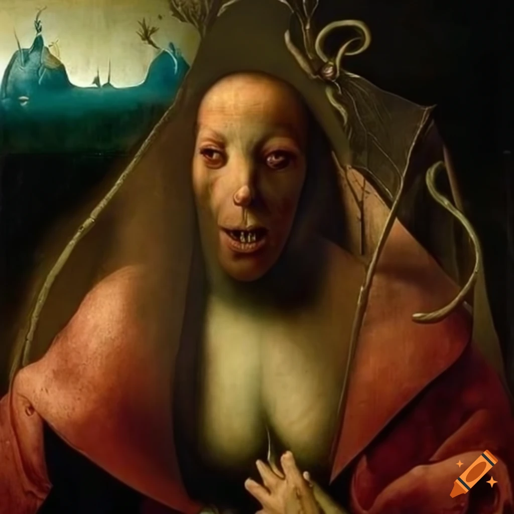 disturbing paintings