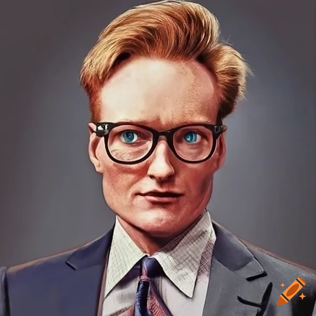 Conan o'brien as a stern school teacher