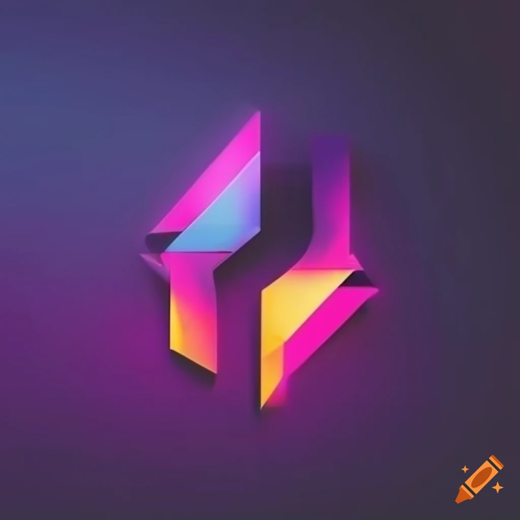 Modern Logo Design With A Futuristic k Shape
