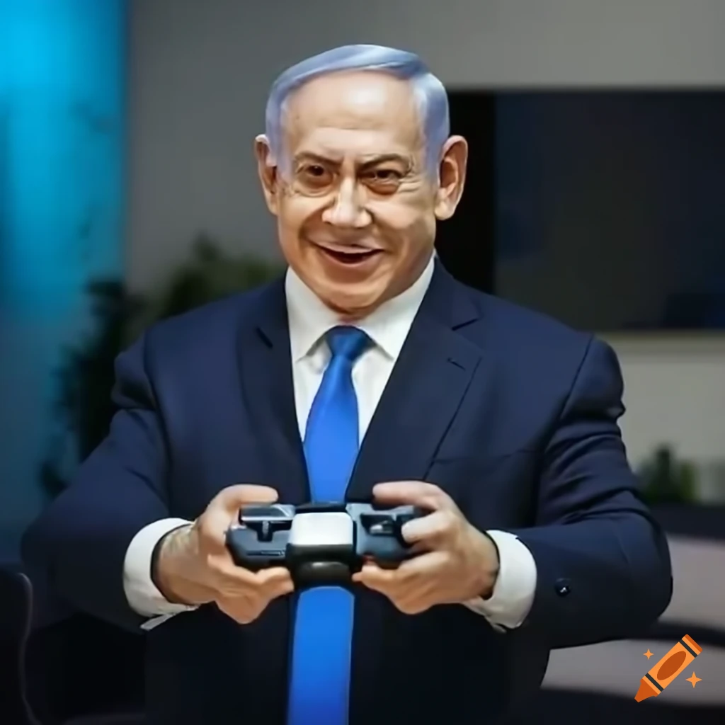 Benjamin Netanyahu Playing Video Games In A Modern Living Room On Craiyon benjamin-netanyahu-playing-video-games-in-a-modern-living-room-on-craiyon