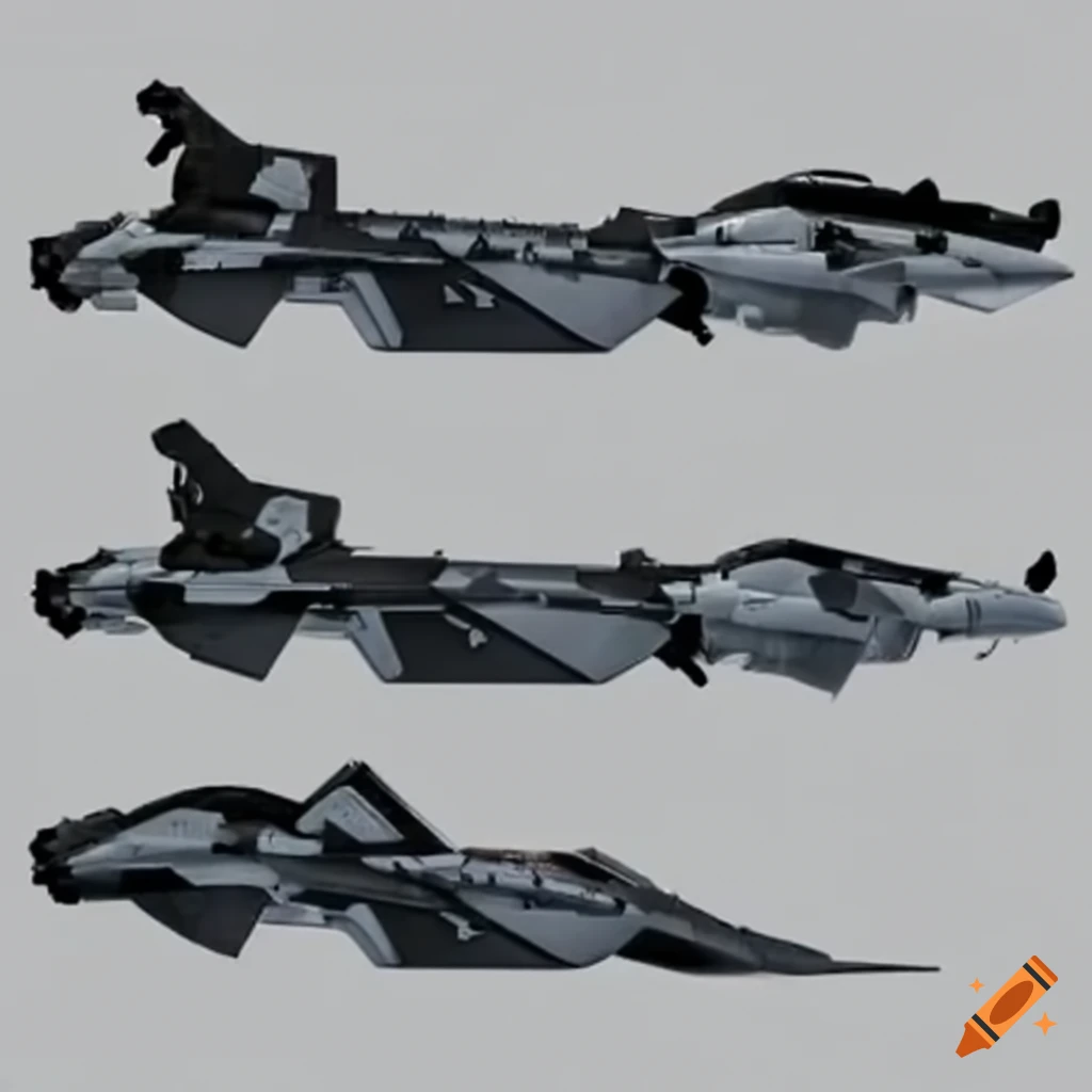 futuristic fighter jet with advanced weaponry