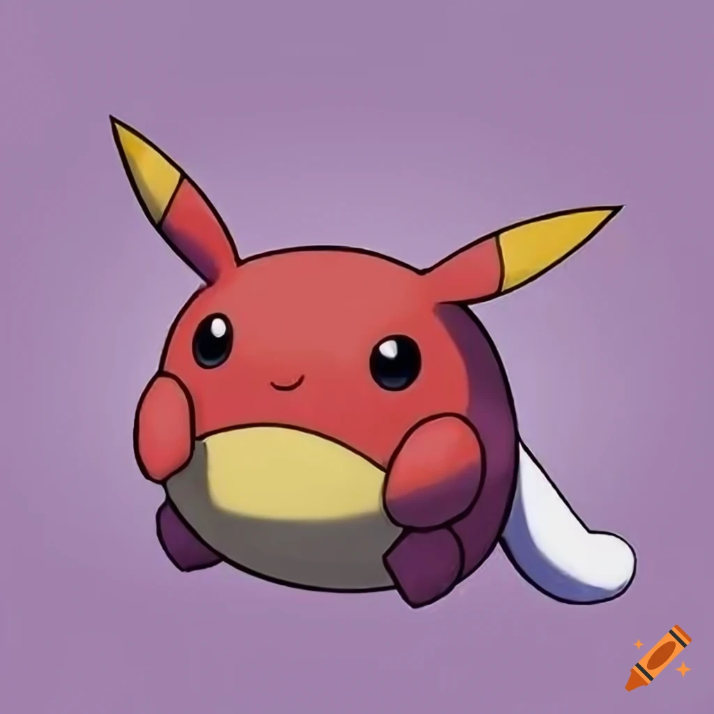 red chubby dragon pokemon