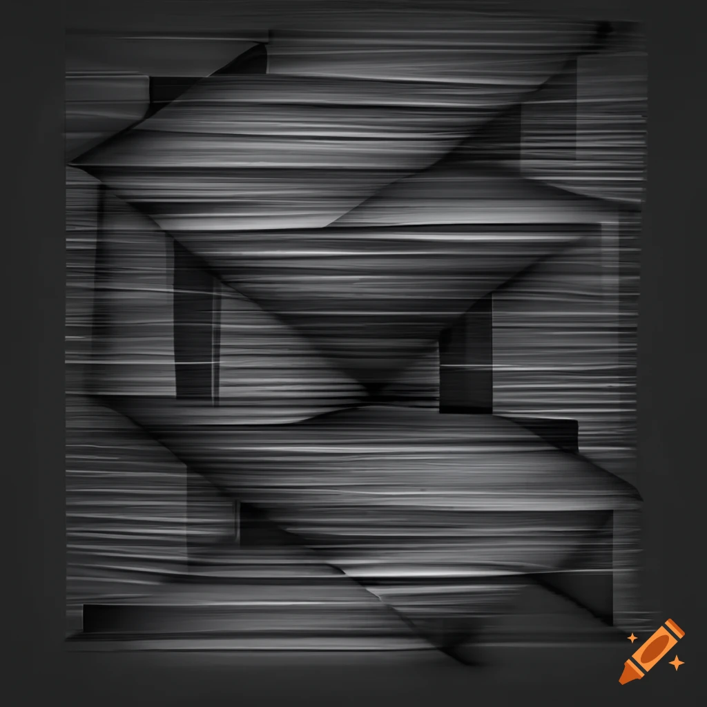 Abstract artwork created from lines of code on Craiyon