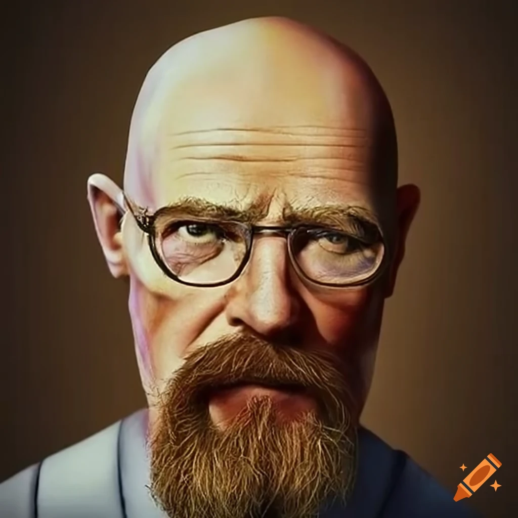 Walter white as a doctor on Craiyon