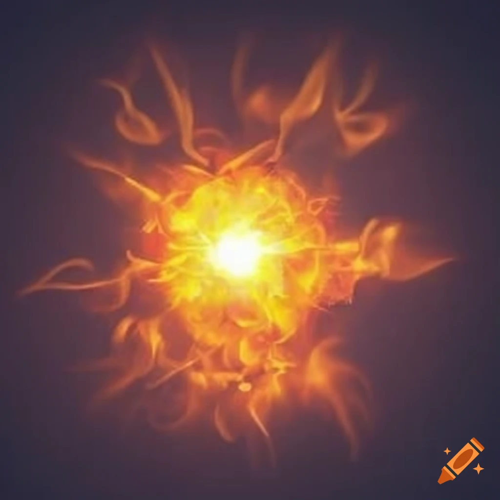 golden sun shining over a cool ideas bulb