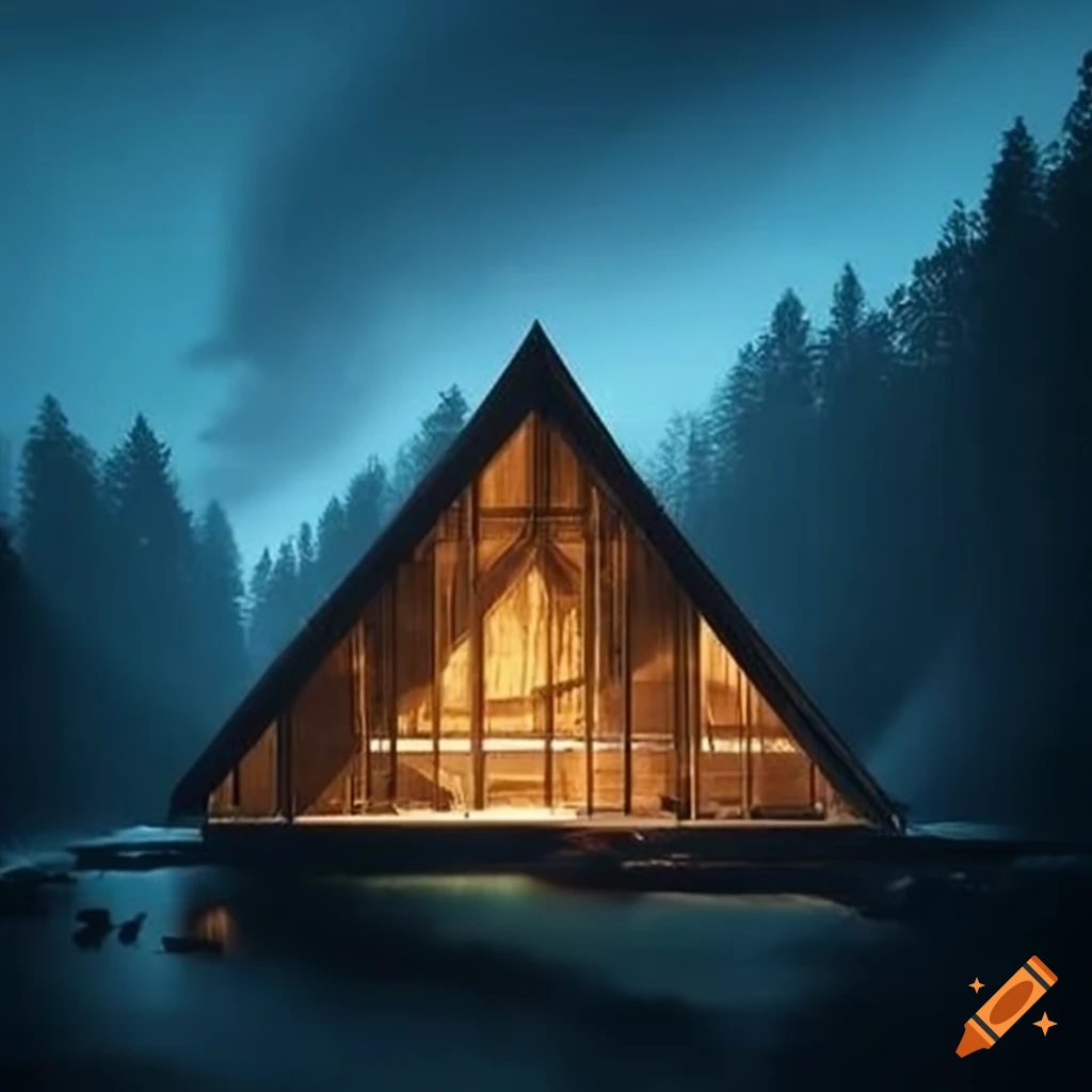 illusory architecture of a cathedral-like cabin