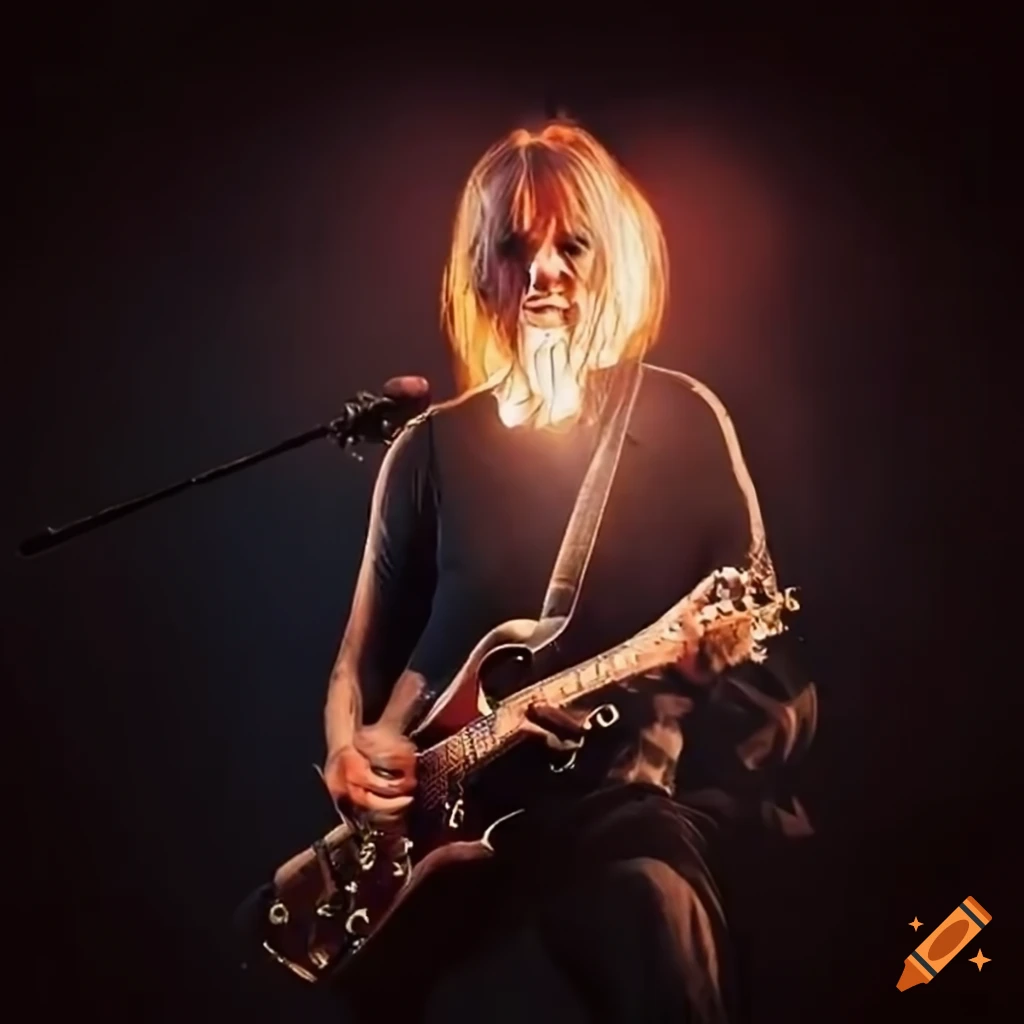 Janik clement rock album cover on Craiyon