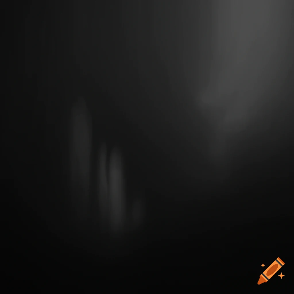black backdrop with a touch of haze
