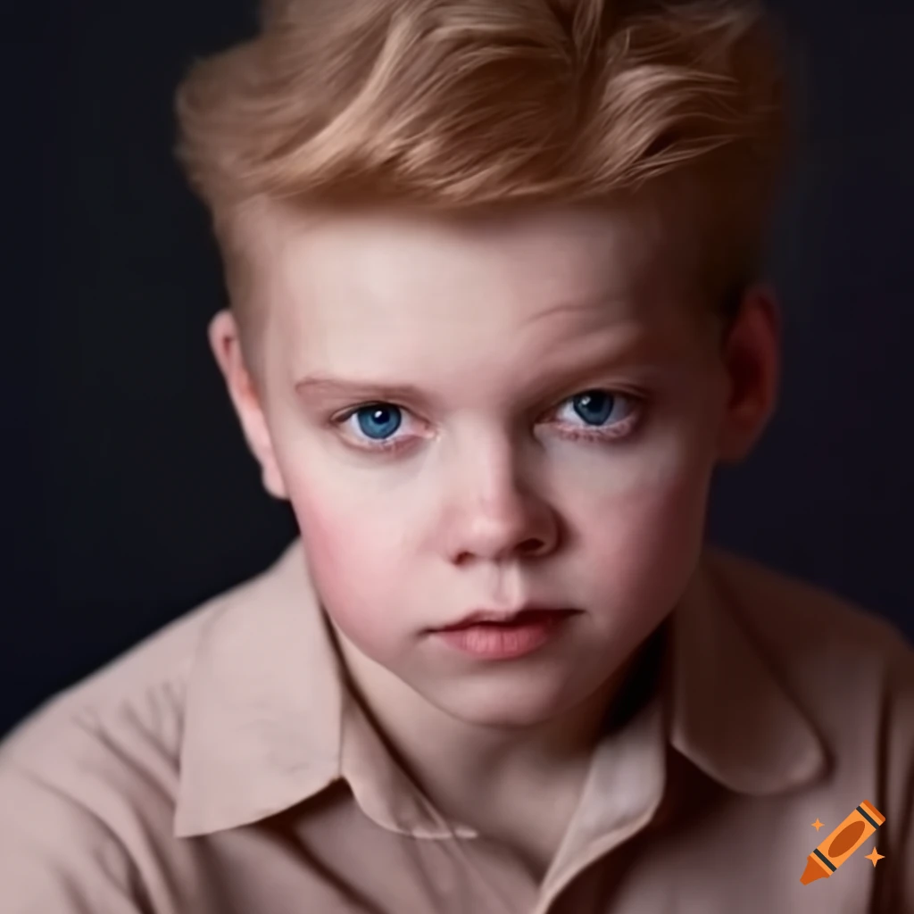 close-up portrait of young Biff Tannen from Back to the Future