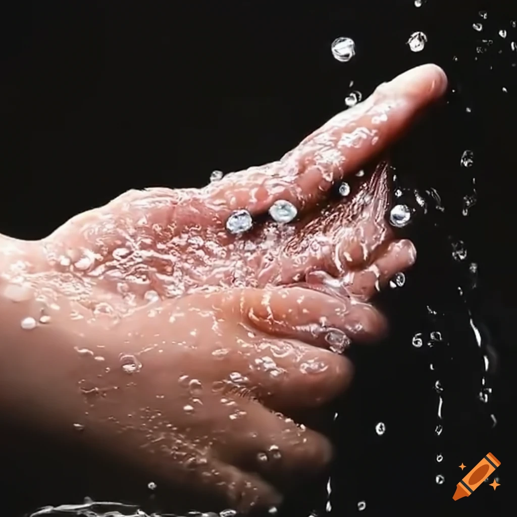 proper handwashing technique with soap and water