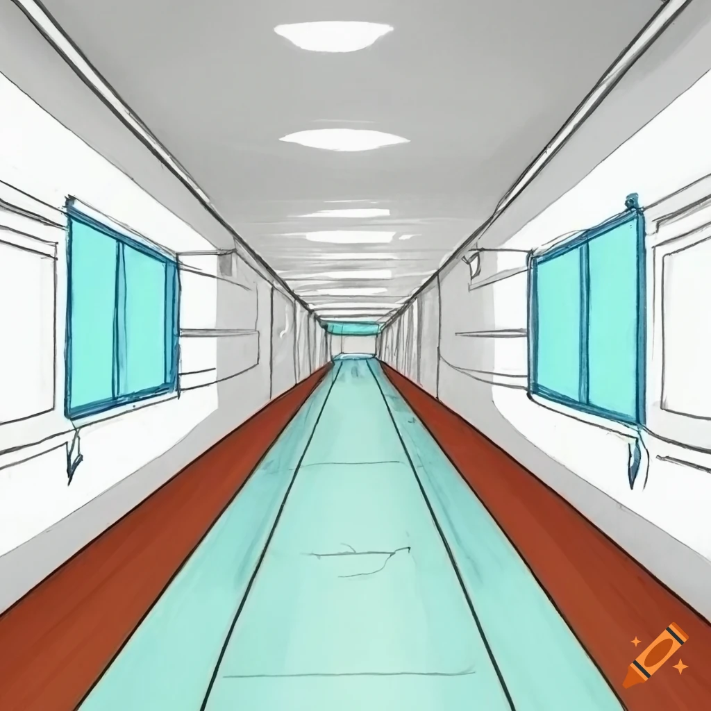 Easy One Point Perspective Drawing - YouTube