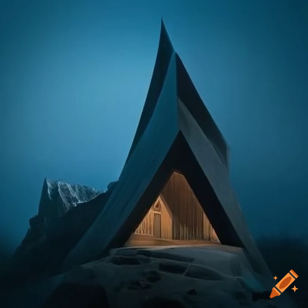 illusory architecture of a cathedral-like cabin