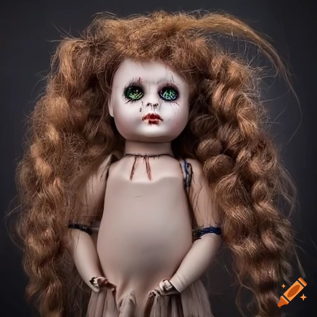 Creepy Doll Makeup | Creepy doll makeup, Doll makeup, Halloween hair