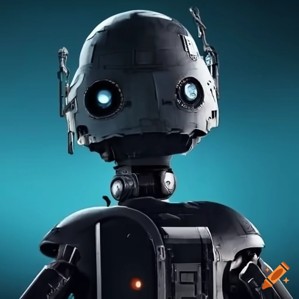 droid combining L337, K-2SO, and IG-88 features