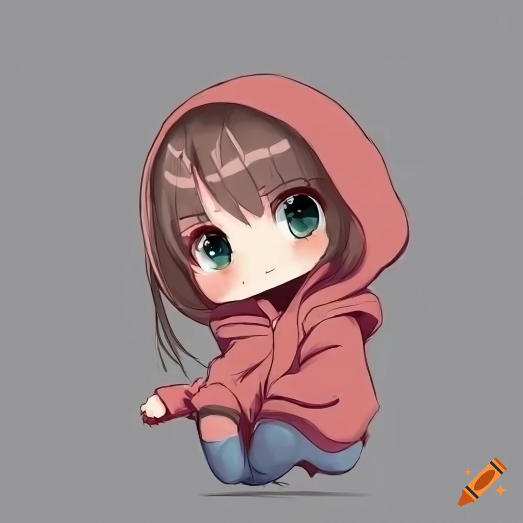 Update more than 154 hoodie anime girl drawing best