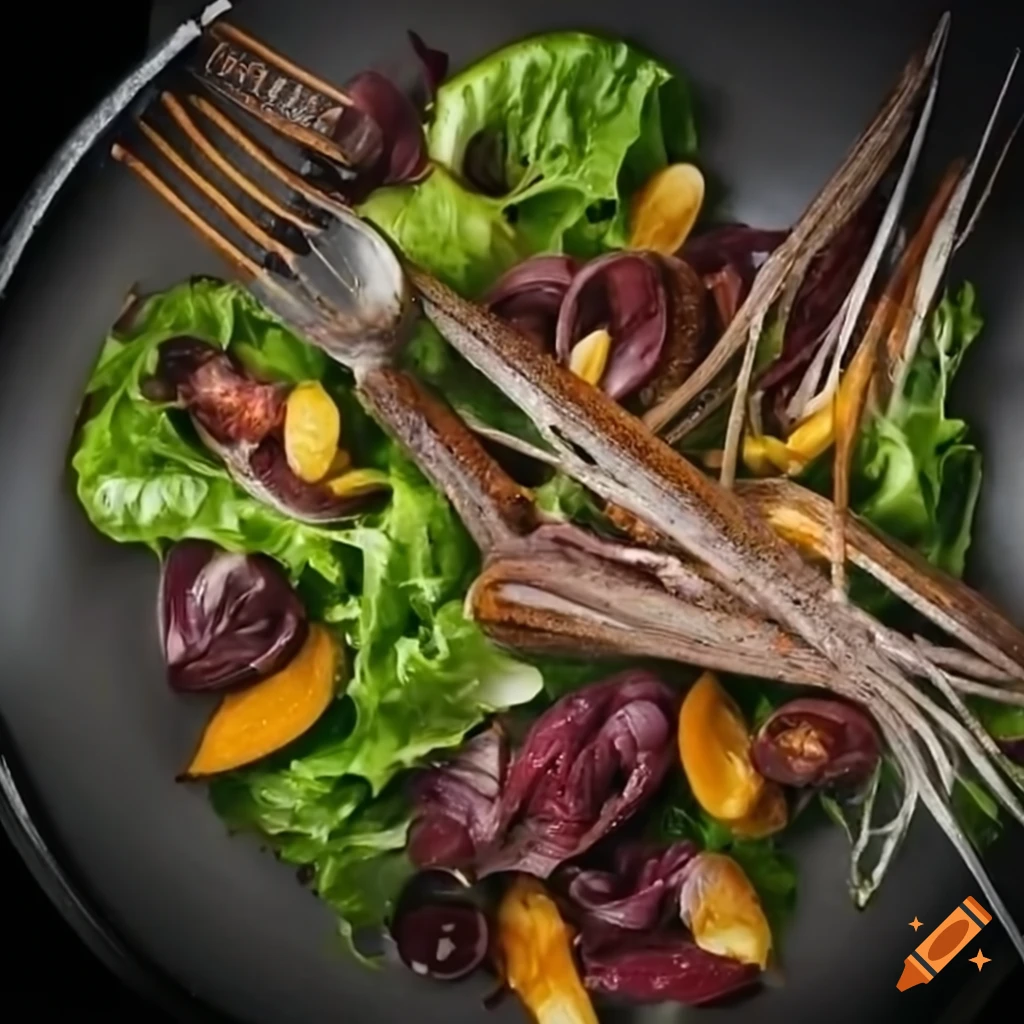 rusty needle salad