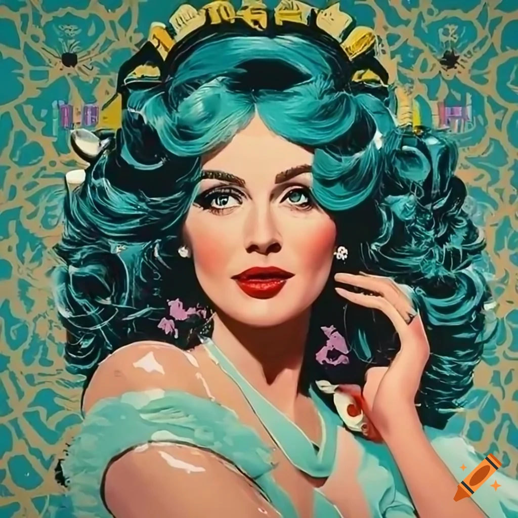 Sensational Tropical Iridescent Graphic Art Inspired By Bond Villainess sensational-tropical-iridescent-graphic-art-inspired-by-bond-villainess