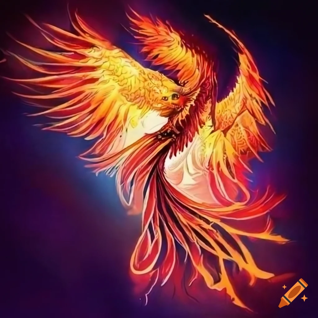 60 Phoenix Tattoos - Rise of a Mythological Bird | Art and Design