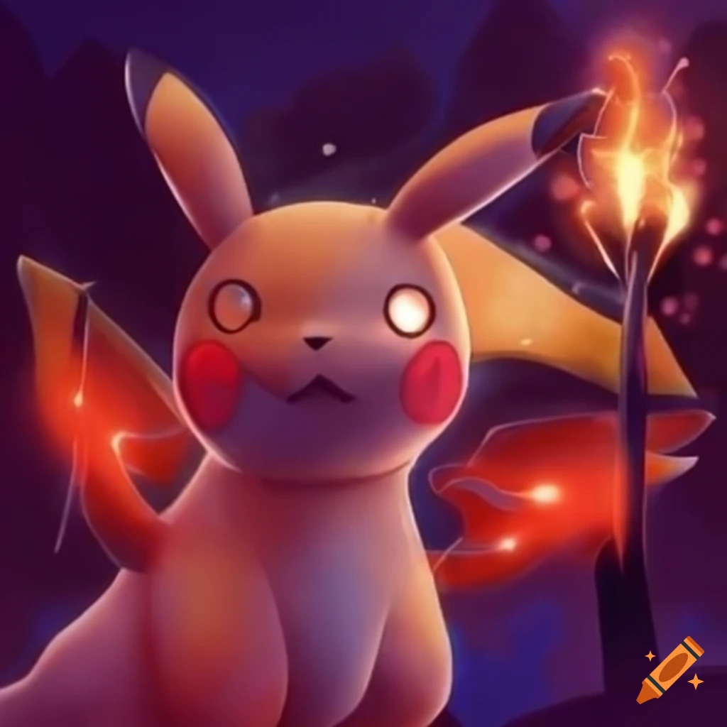 cool Eevee wearing sunglasses with explosion in the background on Craiyon
