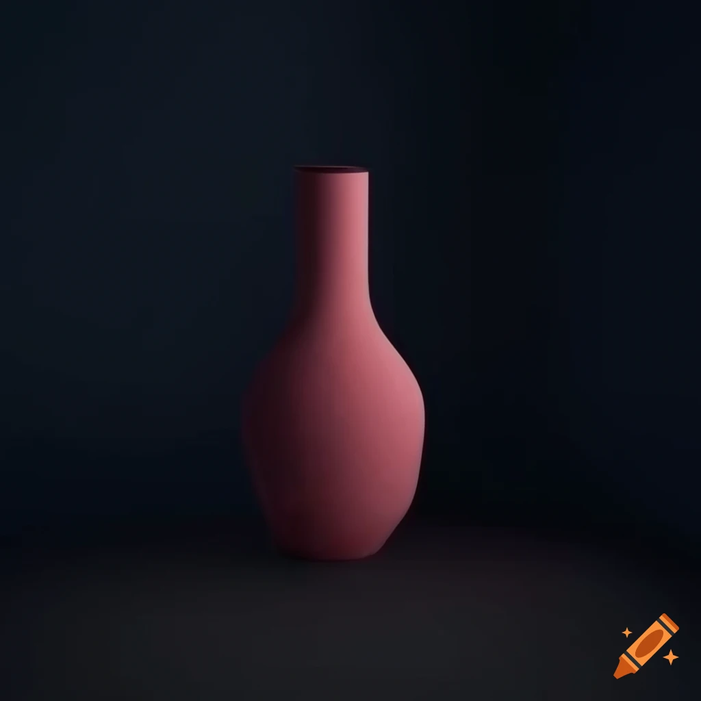 vibrant gradient silicone vase