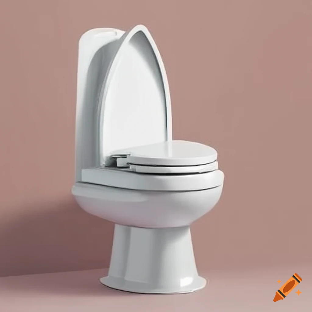 Glittery led toilet seat on Craiyon