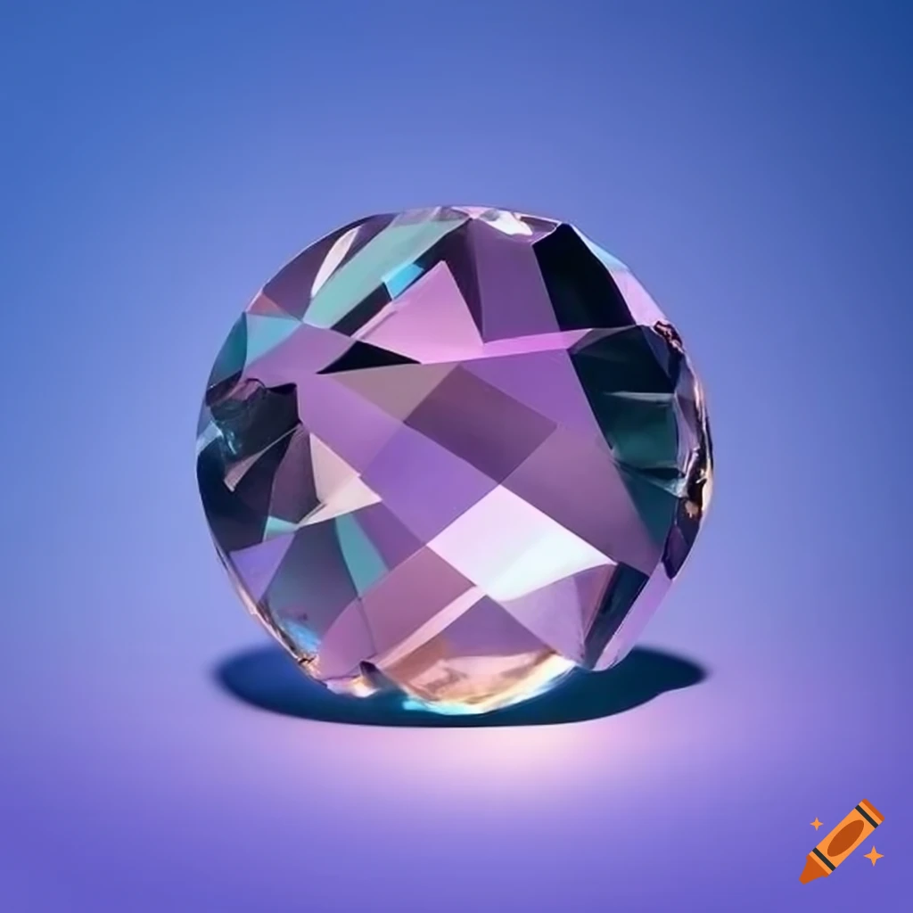 Circular Crystal Object On Craiyon