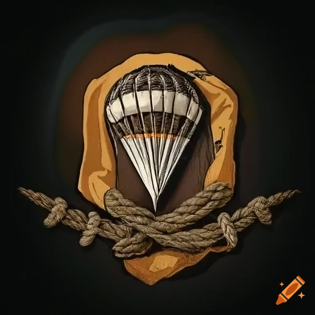 Premium Vector | Flat vector parachute balloon ball sport logo