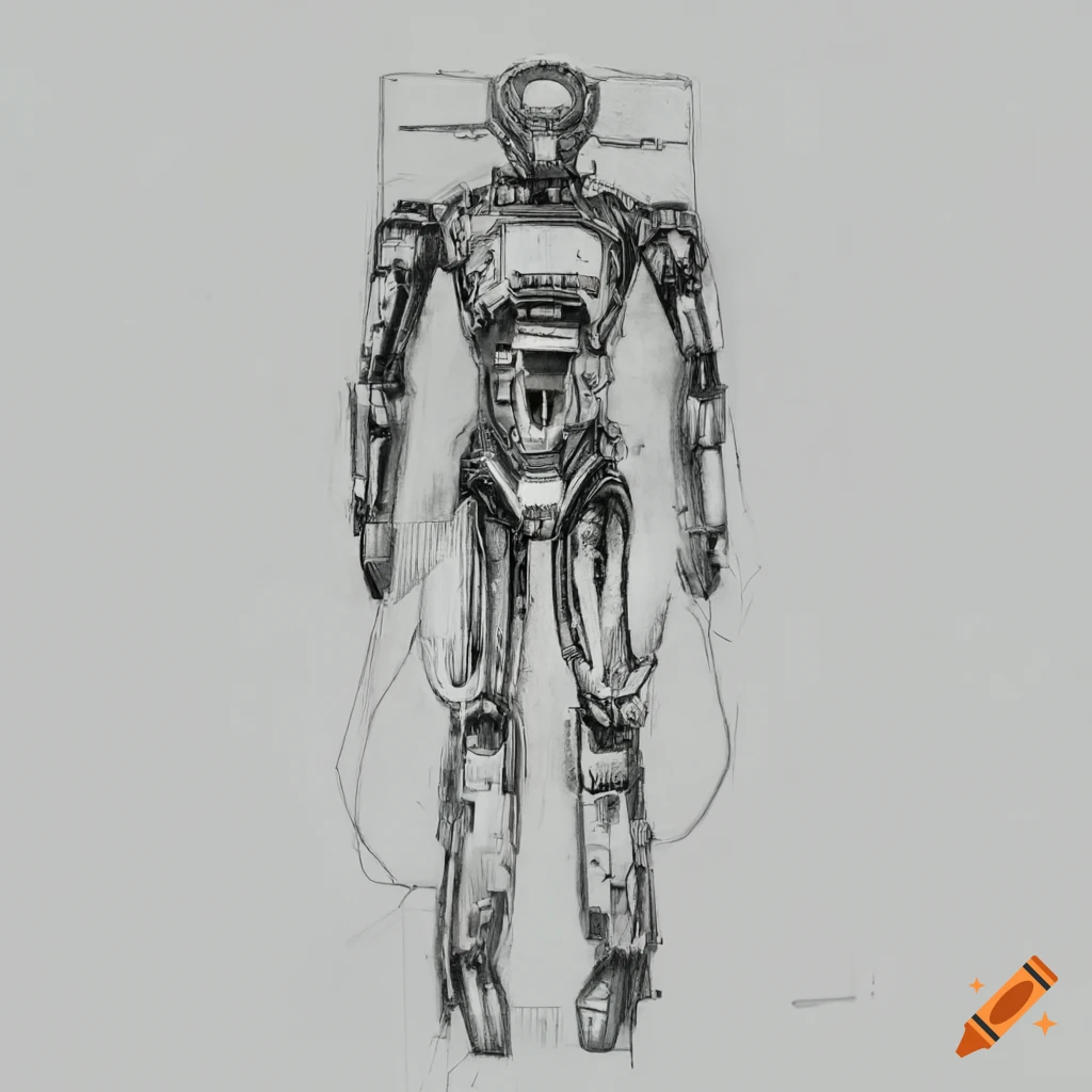robot toy element, drawing for coloring. 22501596 PNG