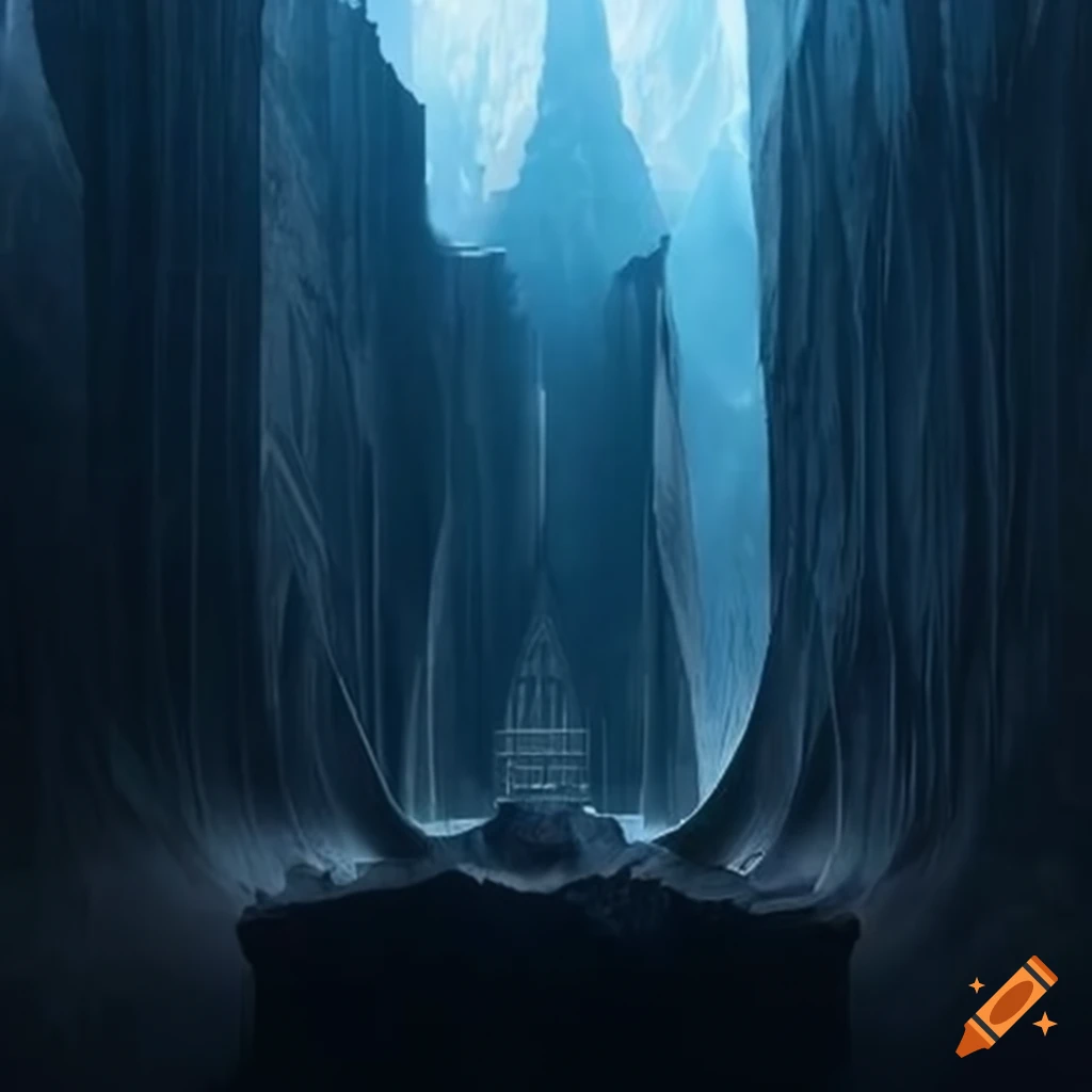 illusory architecture resembling a cathedral-like cabin
