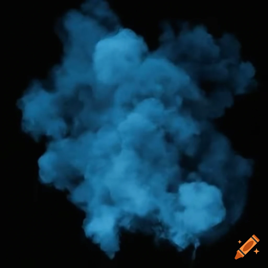 Crazy cloud smoke, transparent on Craiyon