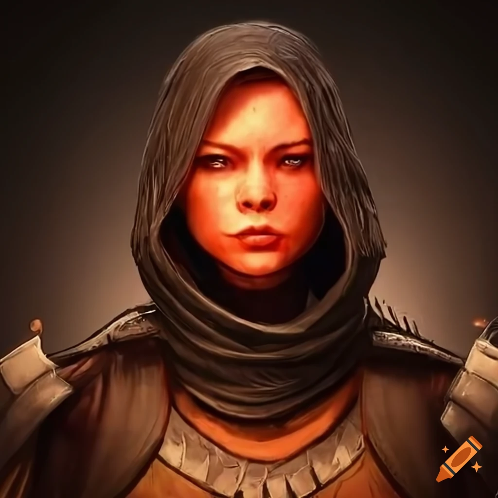 female-witcher-of-the-gryphon-school-with-short-blond-hair-swords-and