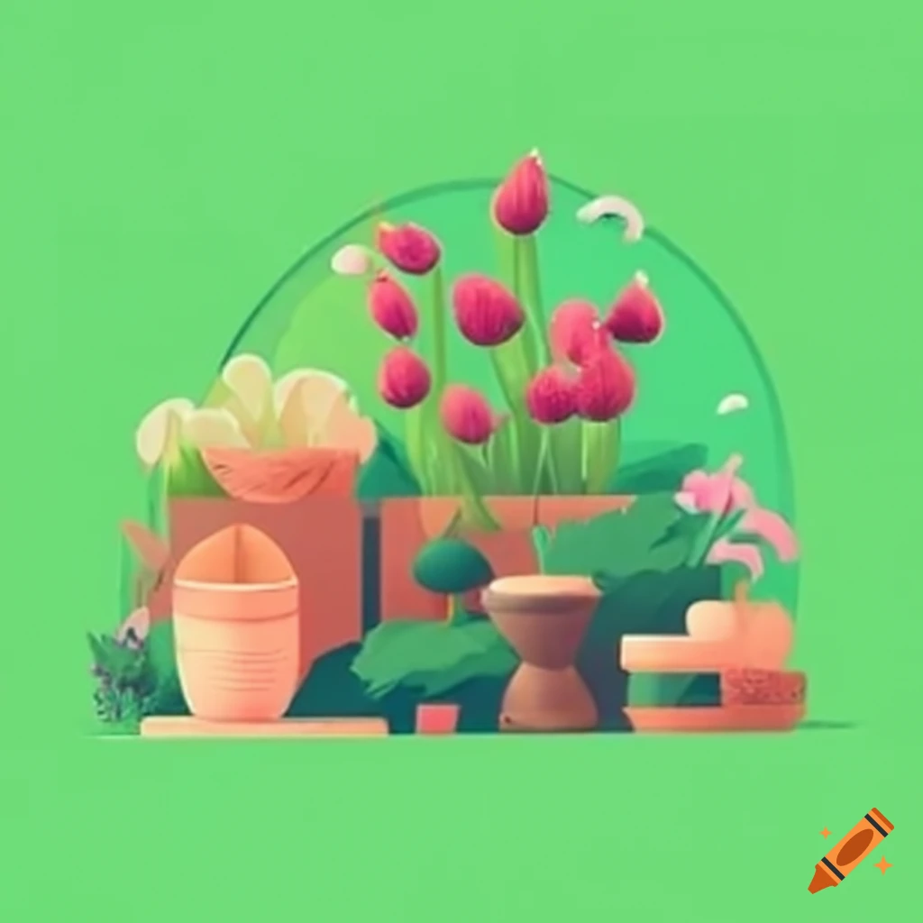 lush garden crafting