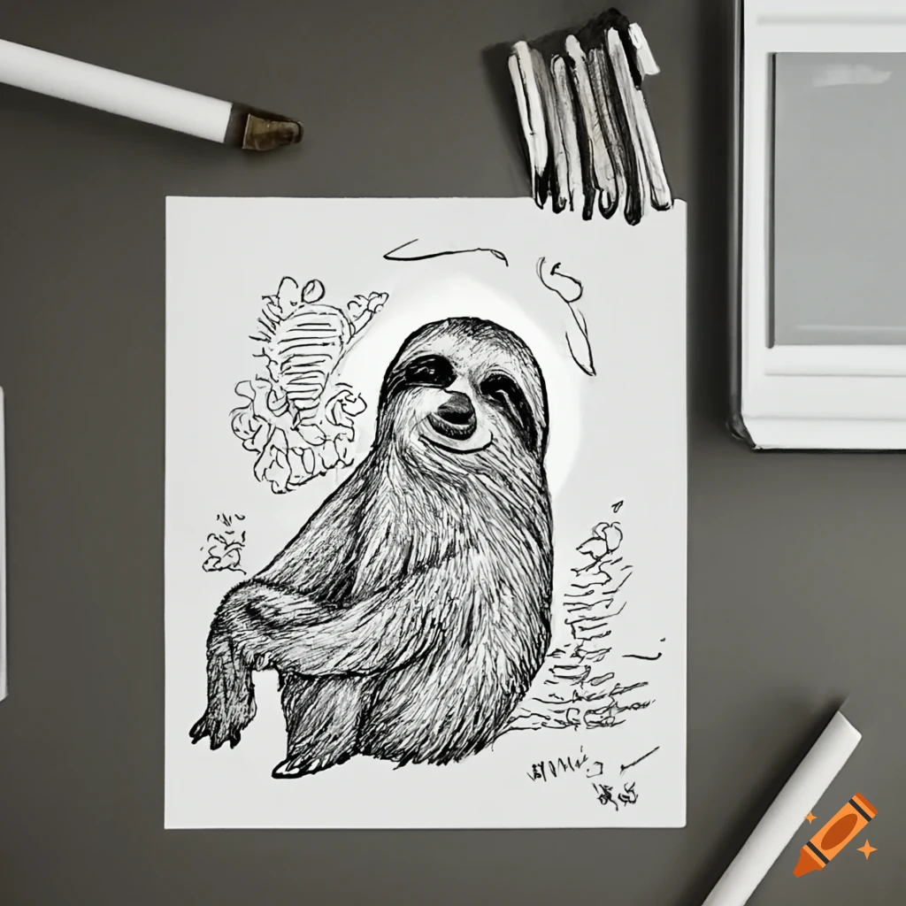 sloth enjoying a banana