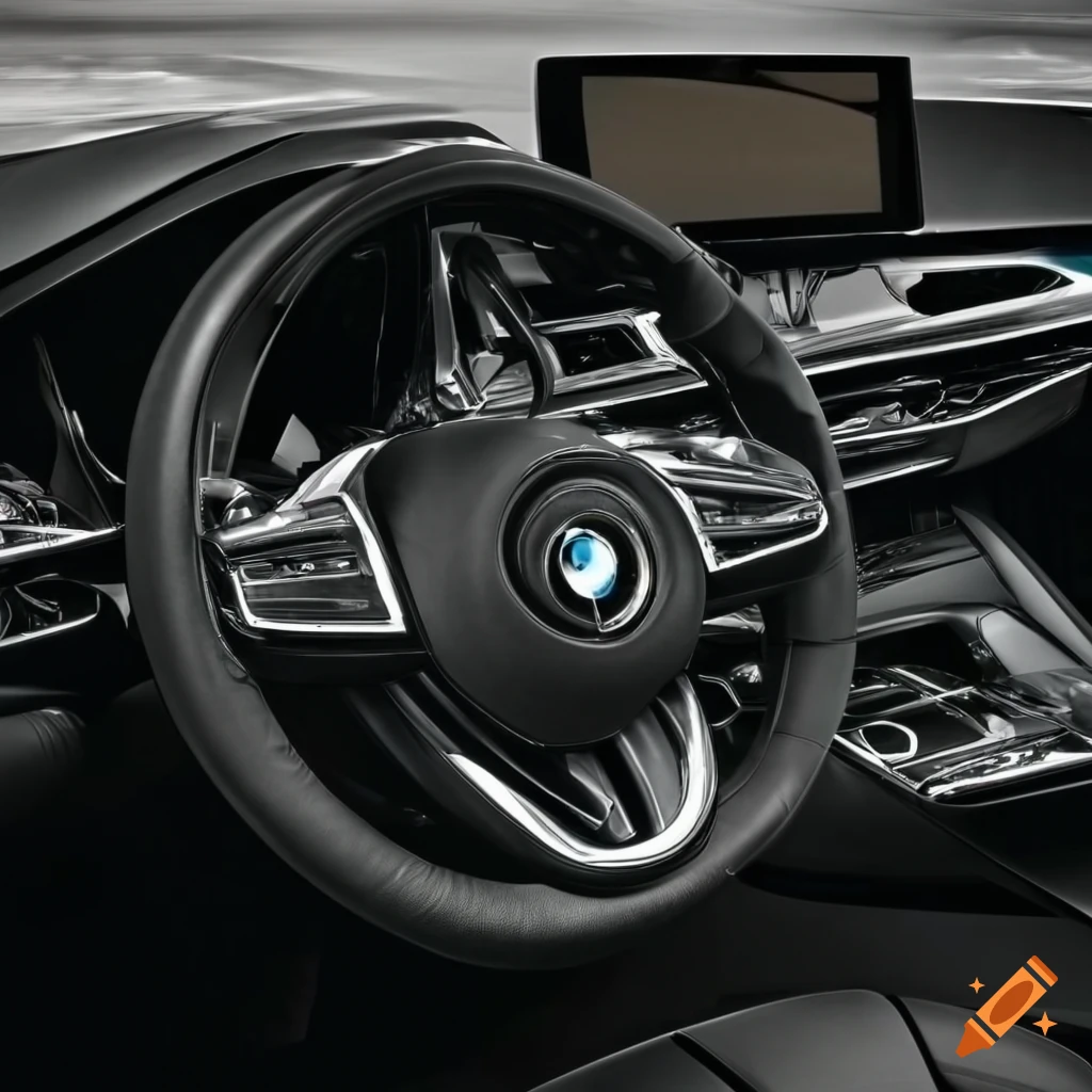 picture of a BMW 9 Series in showroom