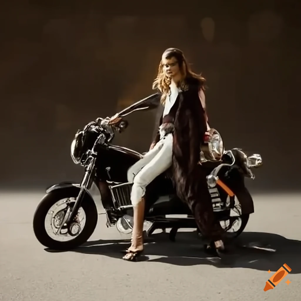 chimpanzee riding a motorcycle