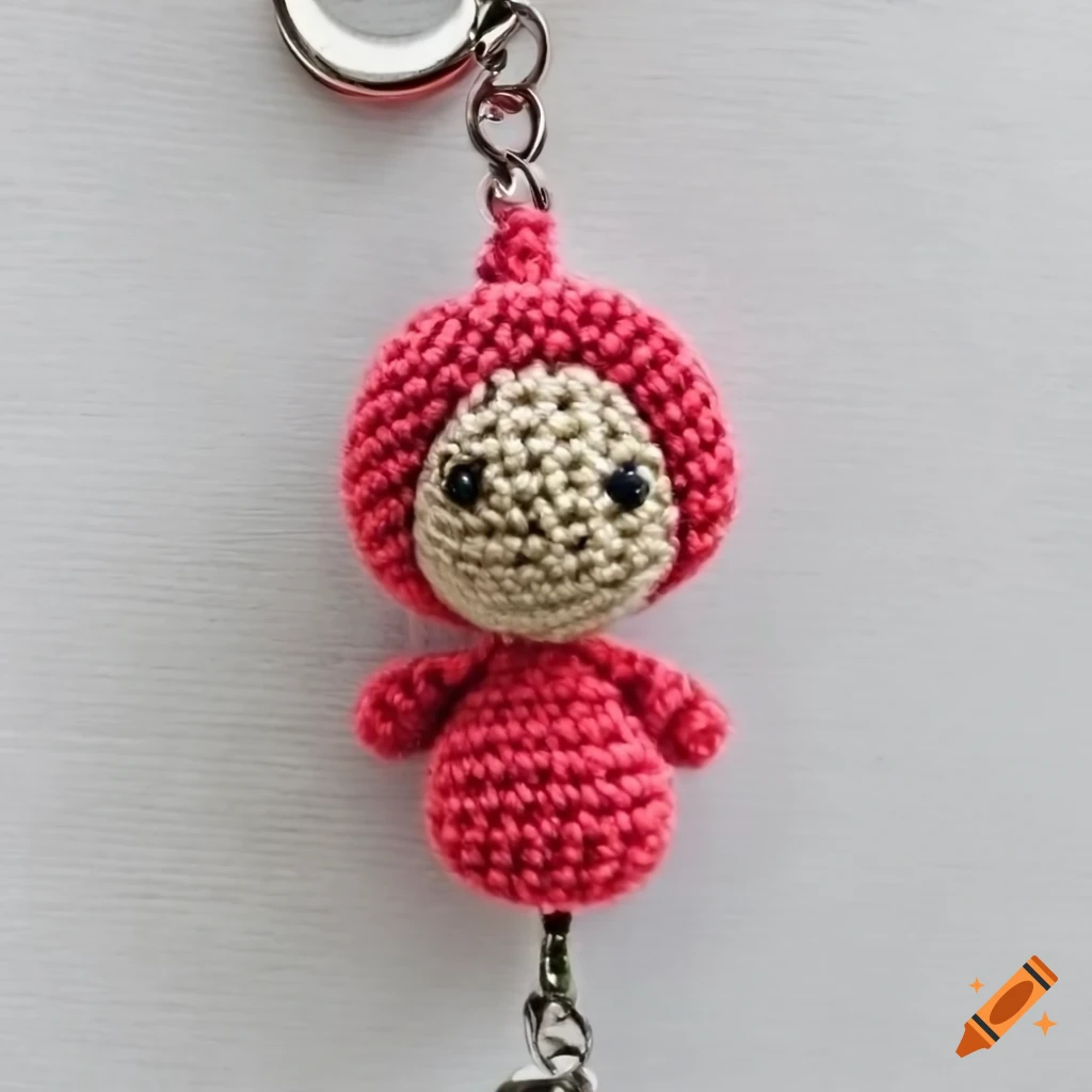 Amigurumi keychain