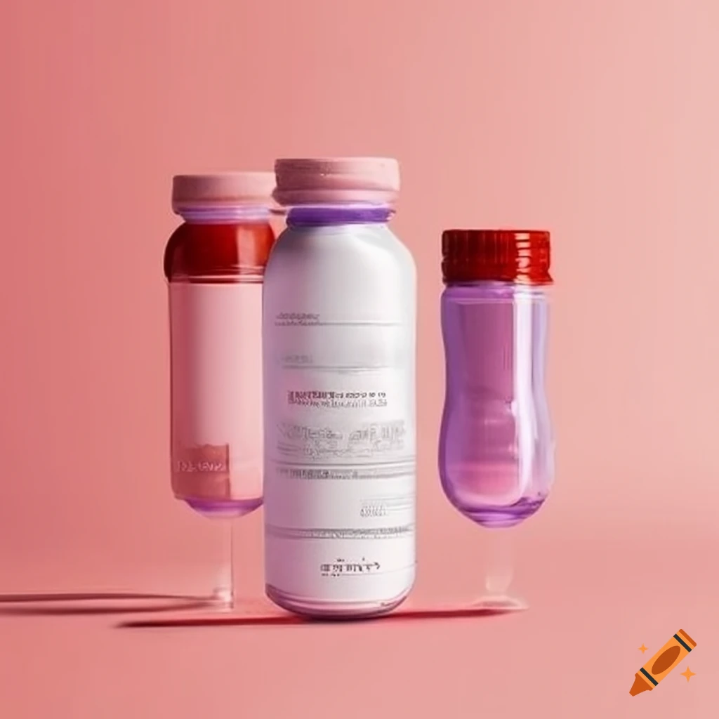 bottle of supplements for health and fitness