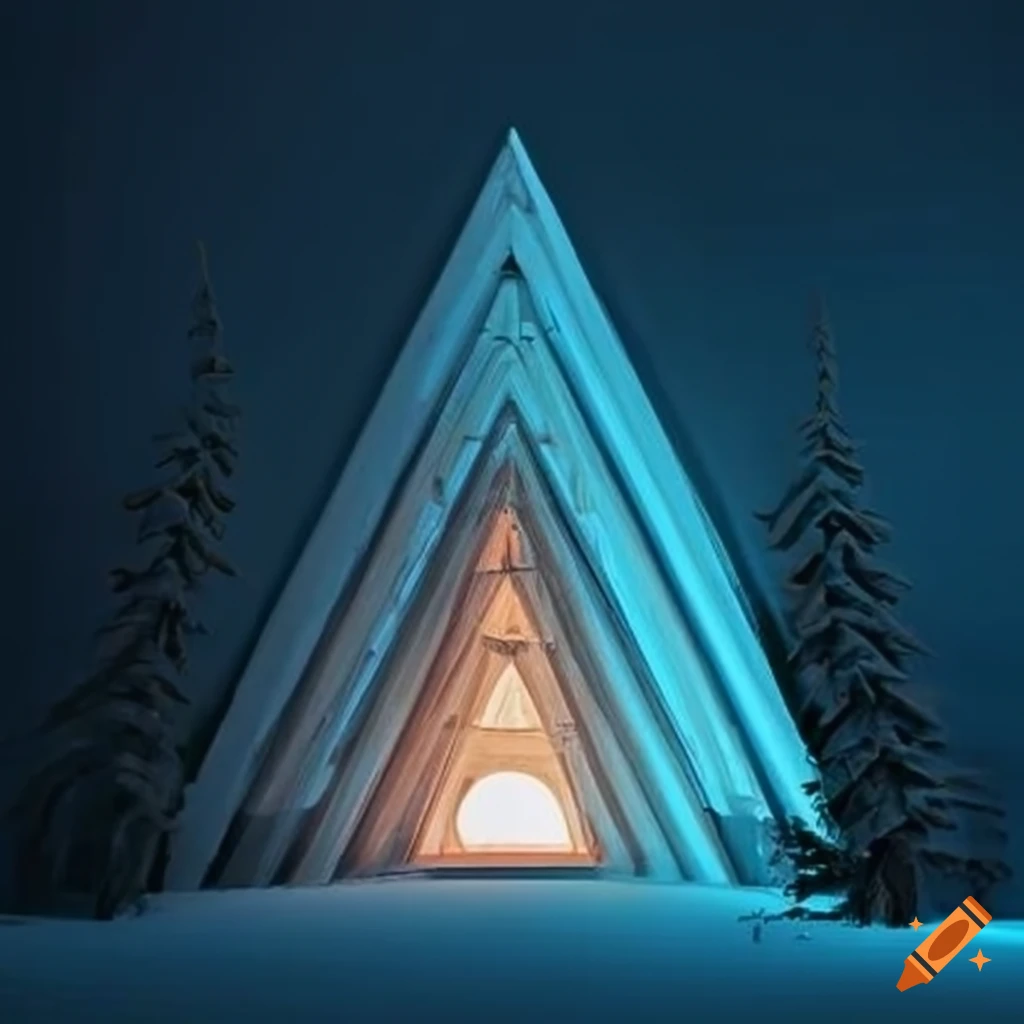 illusory cathedral-like cabin architecture