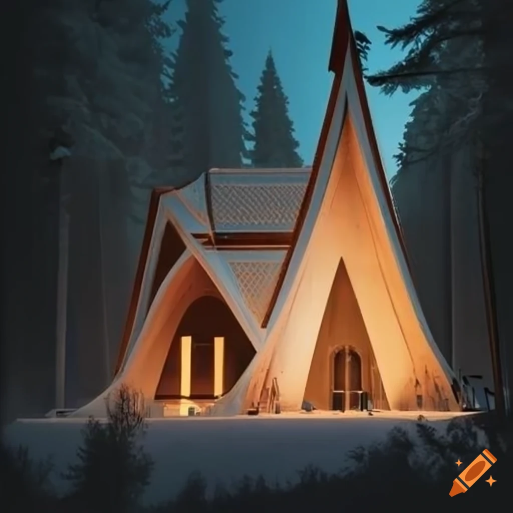 illusory precision architecture cathedral-like cabin