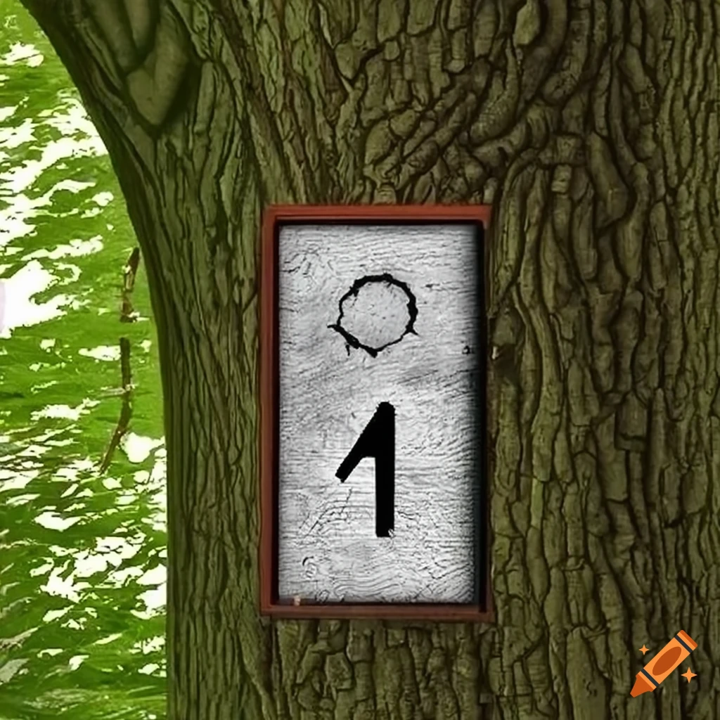 sign of most wanted on a tree