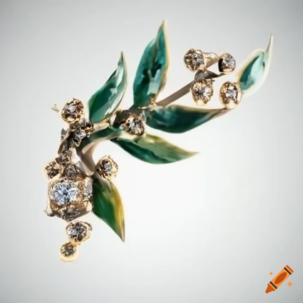 diamond-olive-branch-on-craiyon