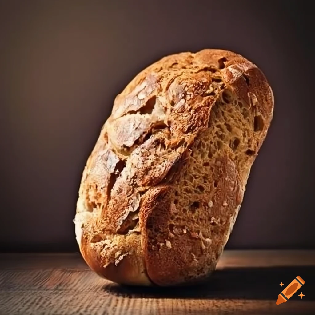 Image of a freshly baked healthy bread on Craiyon